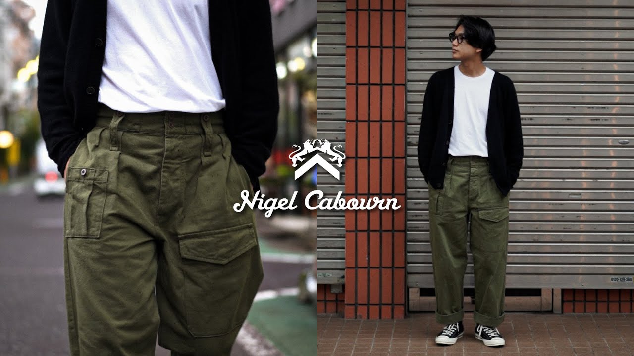 Military pants] The ultimate cargo pants, packed with military