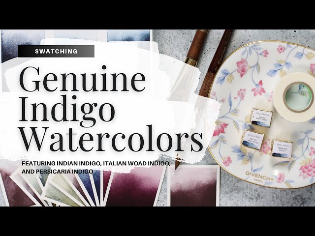 画材 Indigo Genuine Indigo Genuine from India