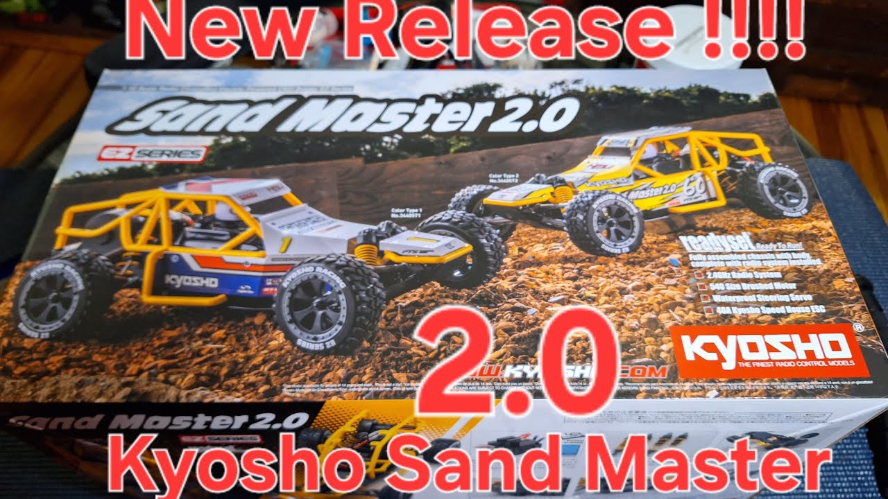 Kyosho Sand Master 2.0 ez series Unboxing and comparison #rc
