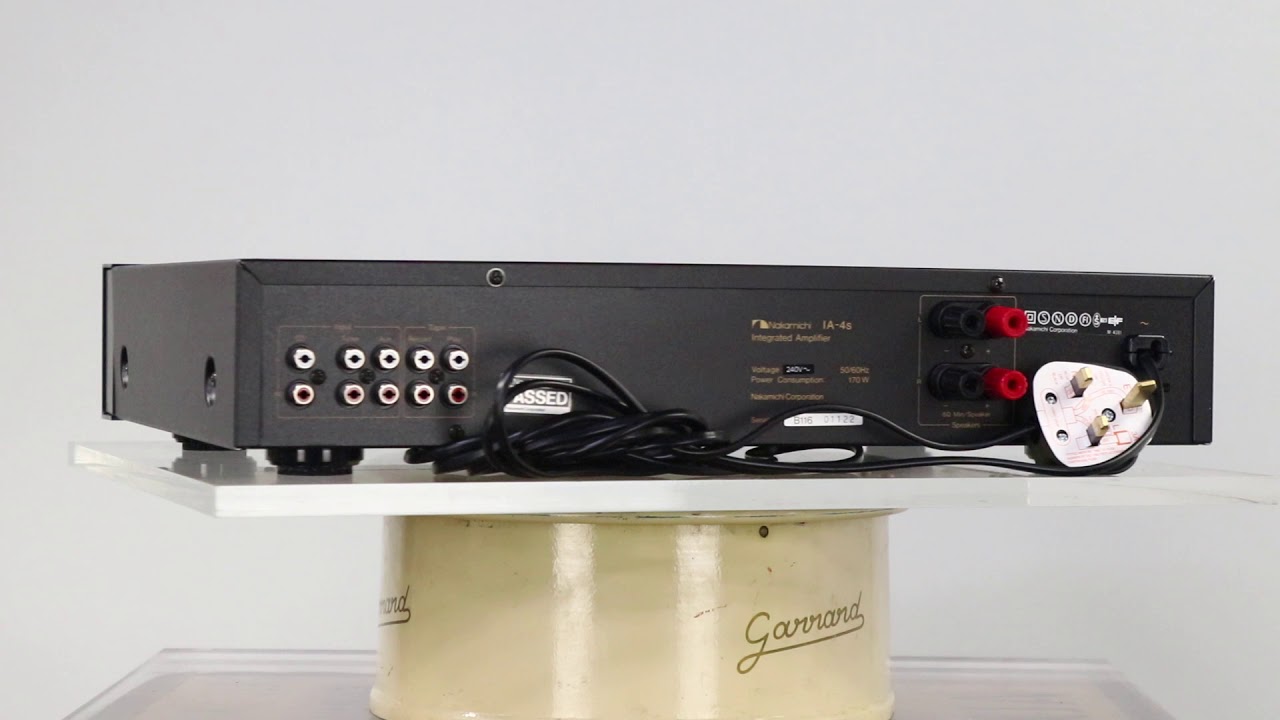 Nakamichi IA-4s - YouTube