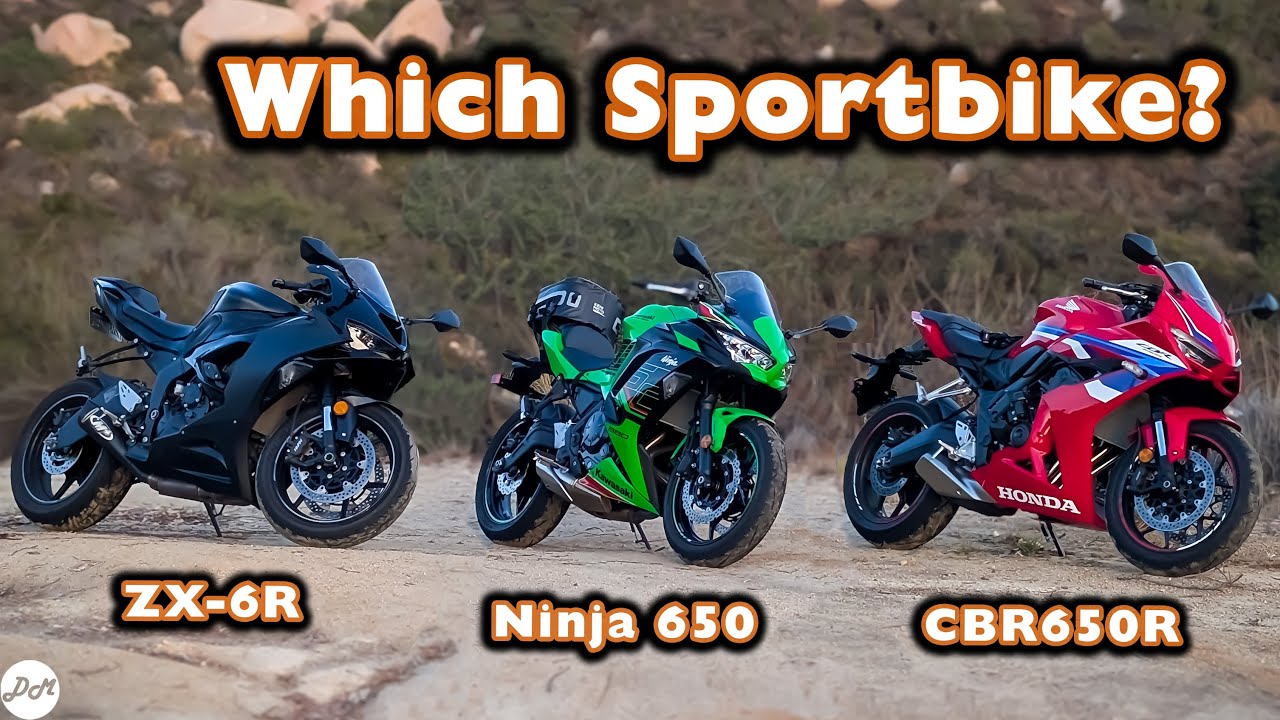 Kawasaki Ninja ZX-6R vs Honda CBR-600RR┃Full Specs & Sound