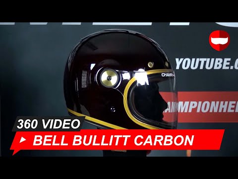 Bell Bullitt Carbon Transcend Gloss Candy Red-Gold