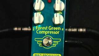 MAD PROFESSOR Forest Green Compressor - ピュアで滑らかなサウンドが