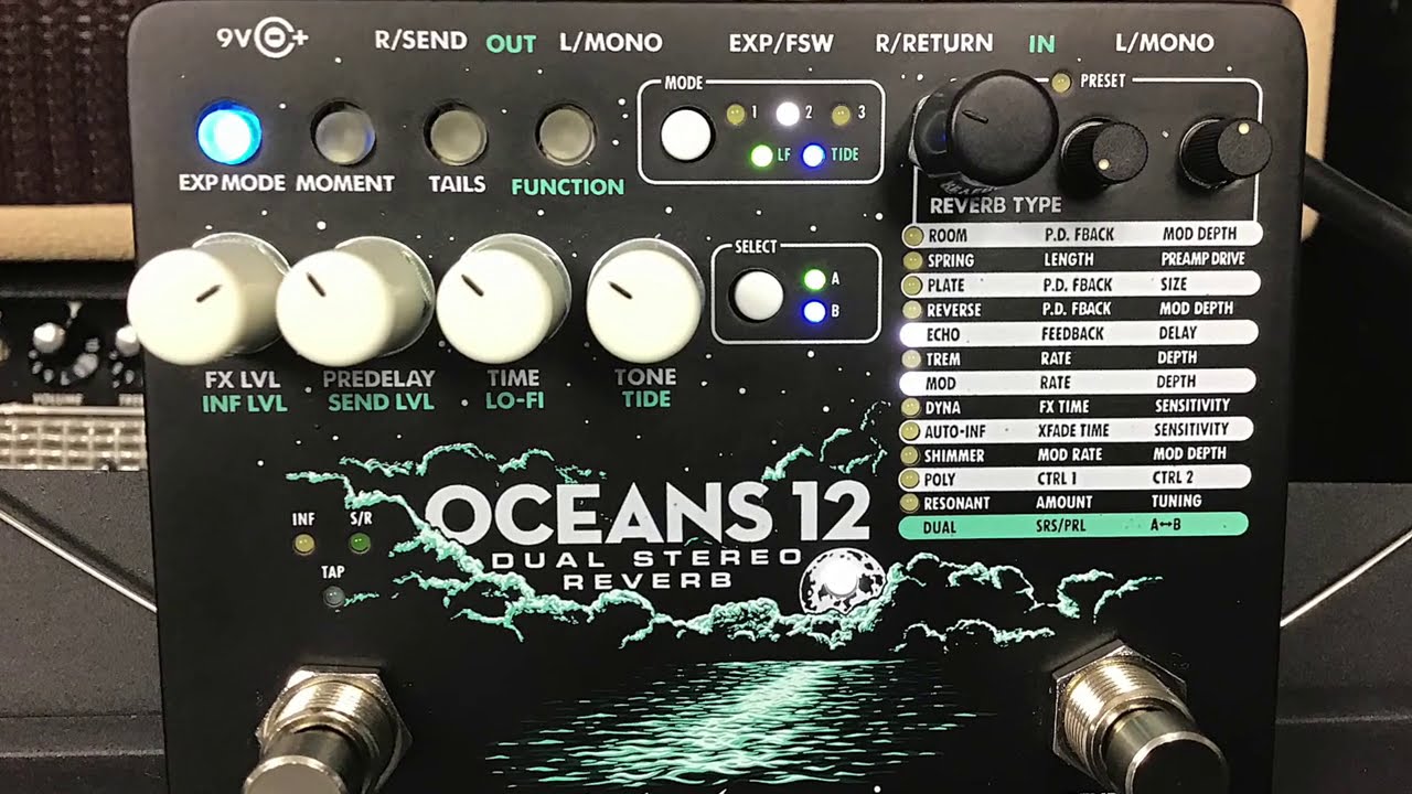 Electro-Harmonix Oceans 12 Demo - YouTube