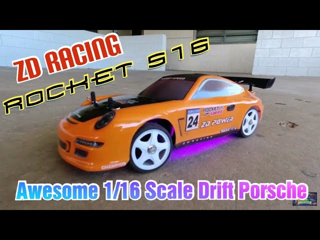 ZD Racing ROCKET S16 1/16 Scale Porsche 911 4WD RC Car Review