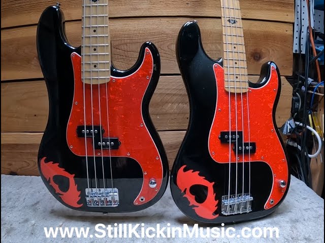 Fender Squier Pete Wentz Precision Bass for Sale! Demo Fall Out
