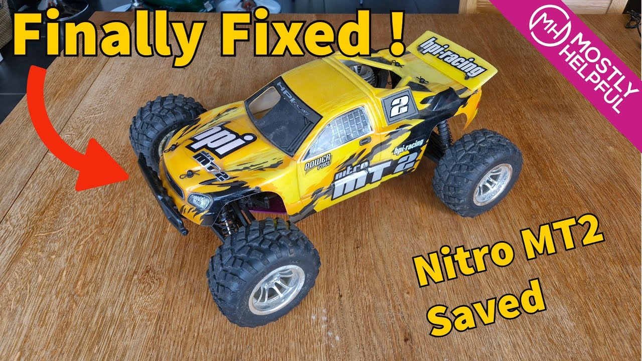 HPI Nitro MT2 With OS 18 CV-Rx Motor - The Best of Vintage Nitro