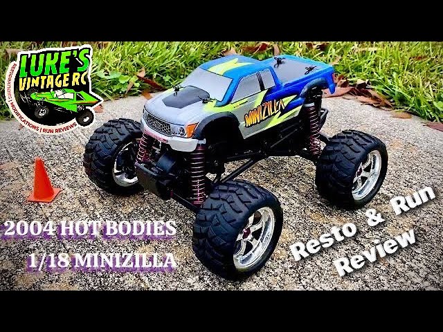 2004 HOT BODIES MINIZILLA 1/18 RC TRUCK RESTORATION - YouTube