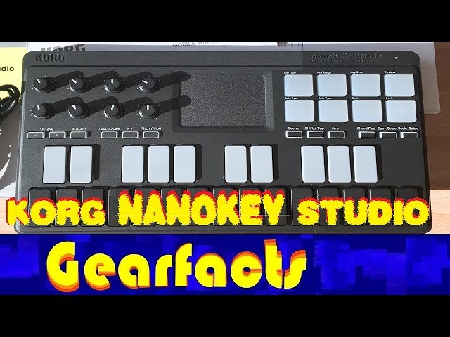 DTM・DAW KORG nanoKEY Studio & nanoKONTROL Studio Korg nanoKey
