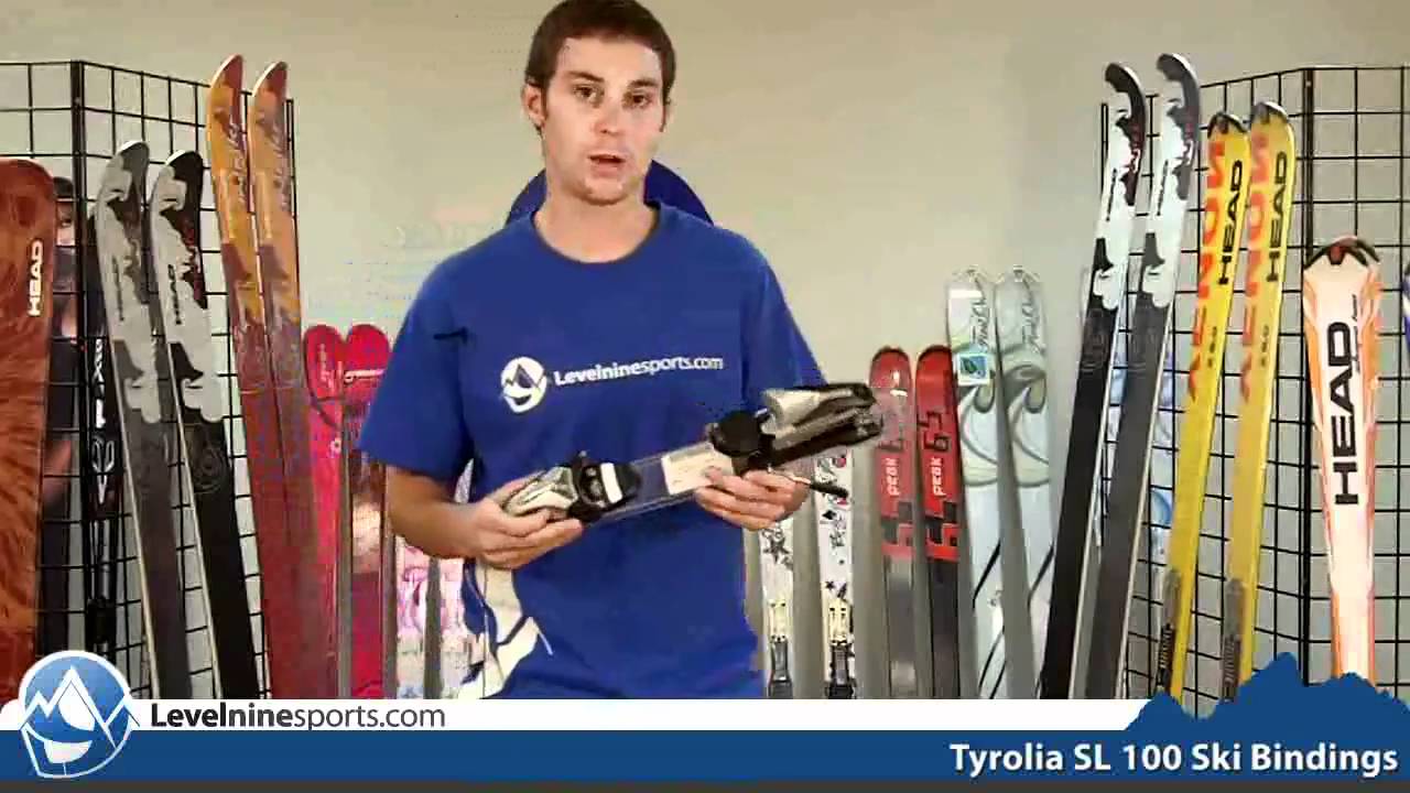 Tyrolia SL 100 Ski Bindings - YouTube