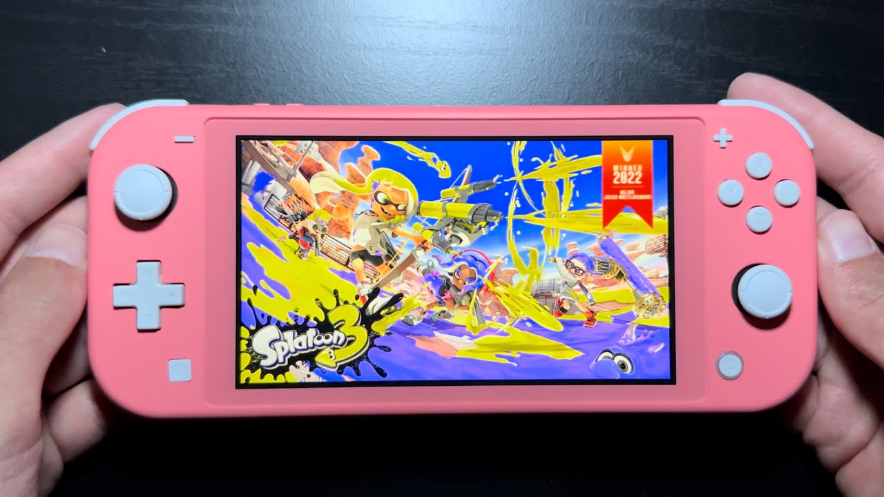 Nintendo Switch Lite ターコイズ +スプラトゥーン2.3 Nintendo Switch