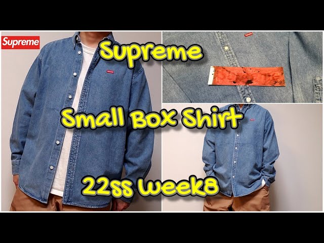 Supreme Small Box Shirt 22ss week8 シュプリーム スモールボックス