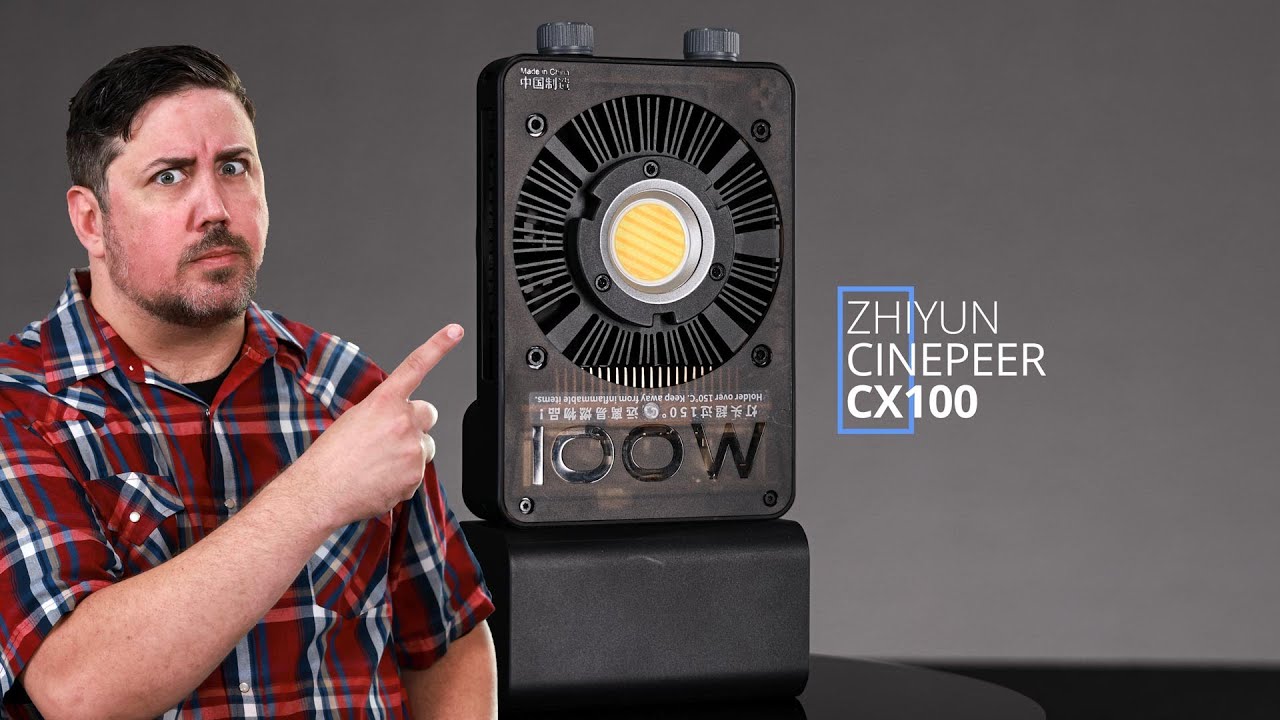 Bright Light, Small Package: ZHIYUN CINEPEER CX100 COB LED Light