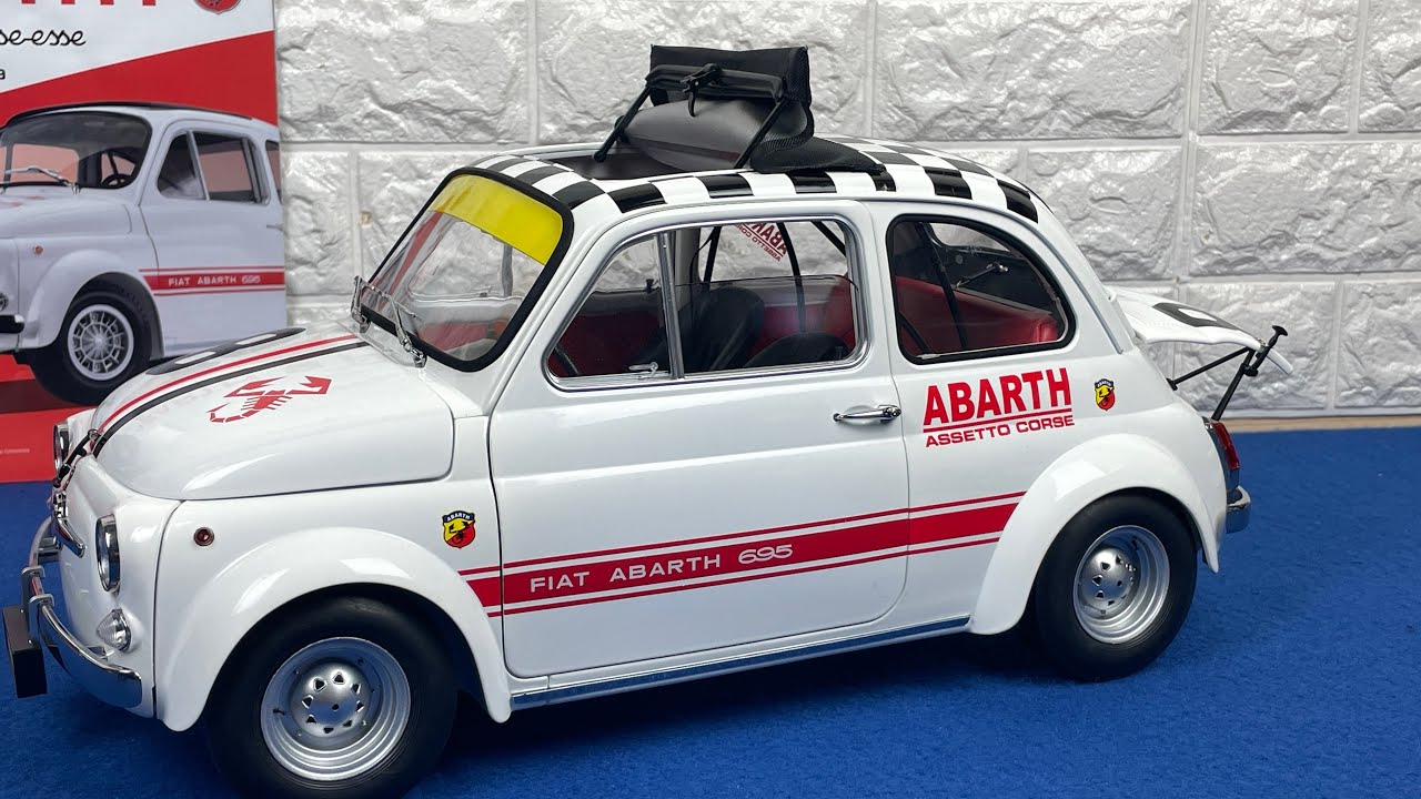 Upgrade Racing Par 101 to 120 (fine) Abarth Die-Cast 1:7 Corsa 695