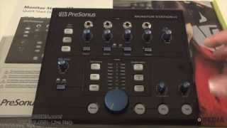 PreSonus Monitor Station v2 Overview - YouTube