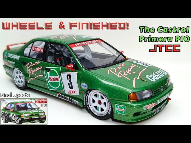 1/10 カストロールニッサンプリメーラJTCC ラジコン ジャンク 1/10
