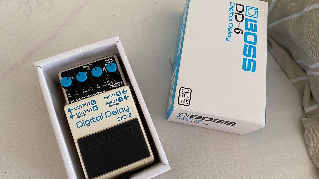 Boss DD-6 Digital Delay Guitar Pedal (like and subscribe) - YouTube