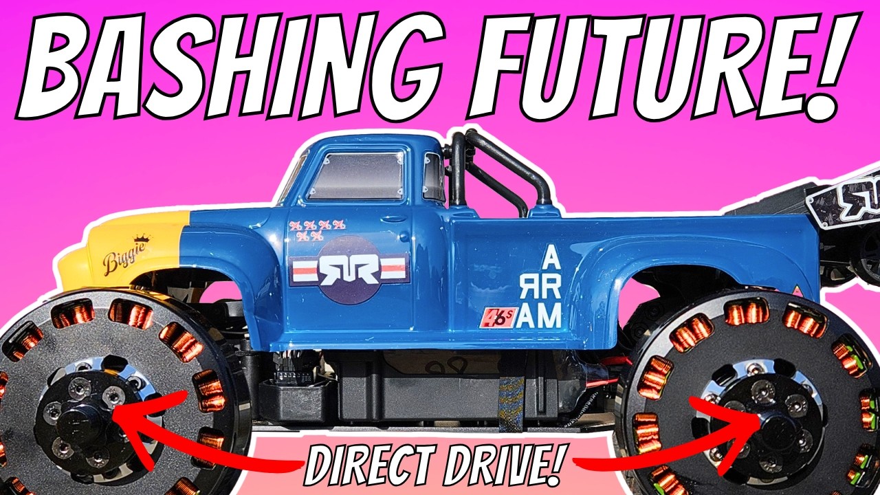 Wpl D12 C24 body simple gyro brushless build - YouTube