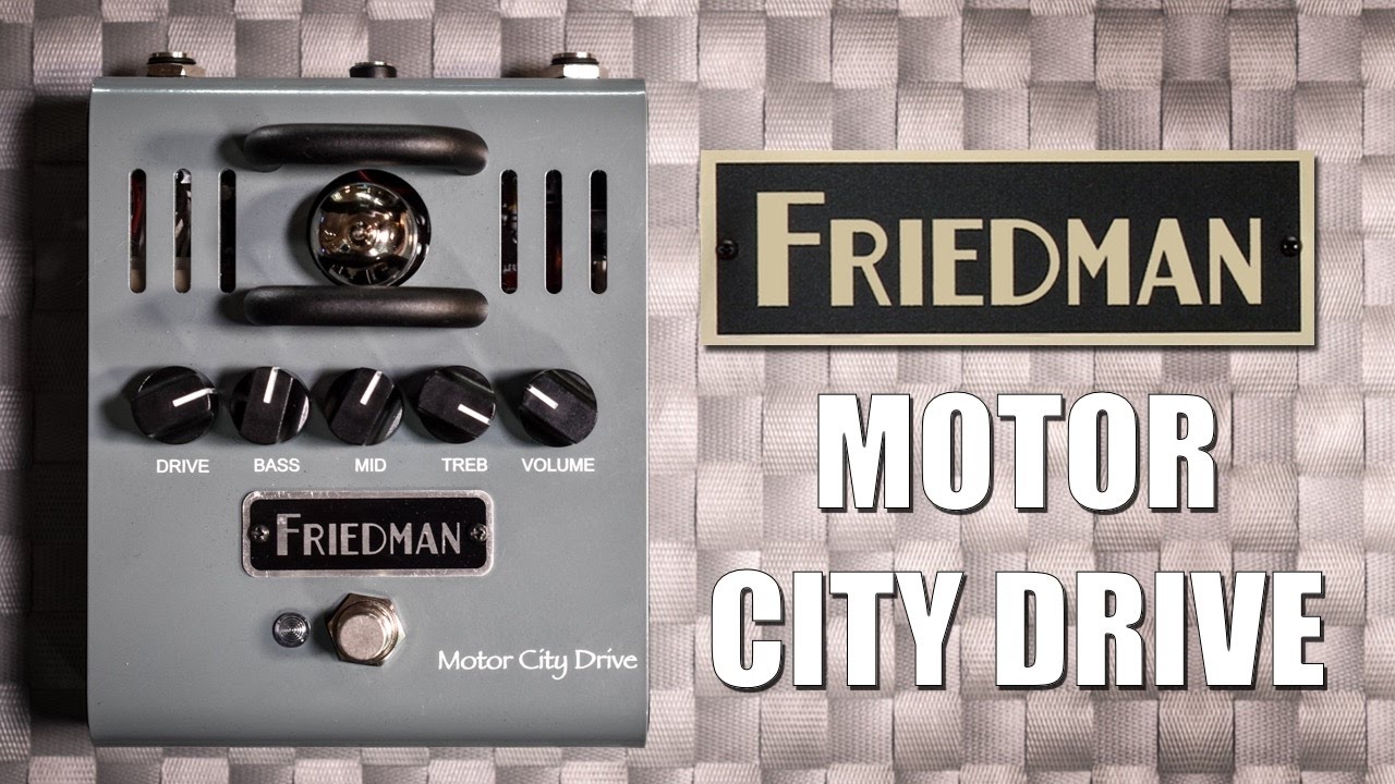 FRIEDMAN Motor City Drive日本初上陸 - YouTube