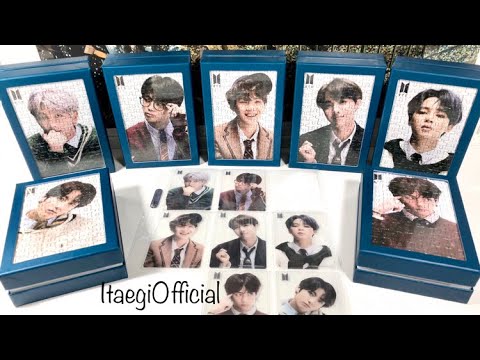 UNBOXING ~ Let's Do Complete Set of 7 BTS JIGSAW PUZZLES With Us