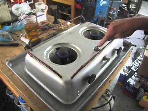 Homestrand Mariner 205-32A Alcohol Fueled Stove - YouTube