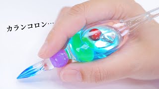 TOMAI Fine Lampwork ガラスペン BALシリーズ ブルーハワイ | おうちd