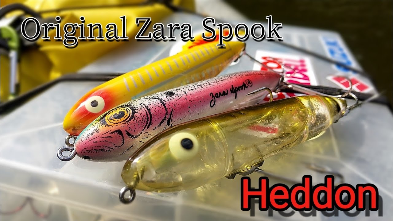 Heddon】Original Zara Spook『ヘドン』オリジナル ザラスプーク - YouTube