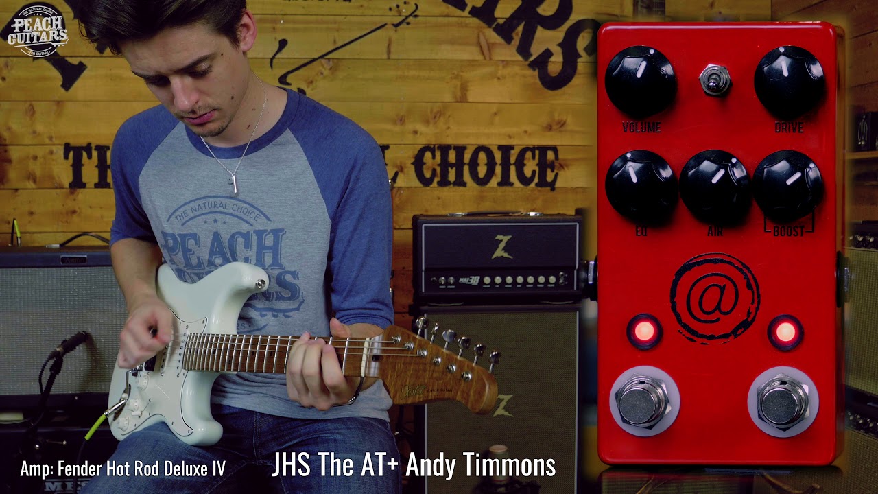 JHS Pedals AT+ Andy Timmons Signature | Overdrive - Black