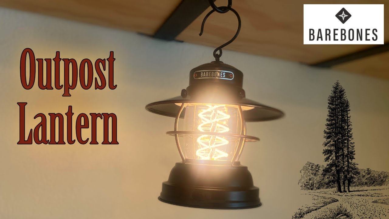 Barebones Outpost Lantern - Vintage-Style with Modern Technology