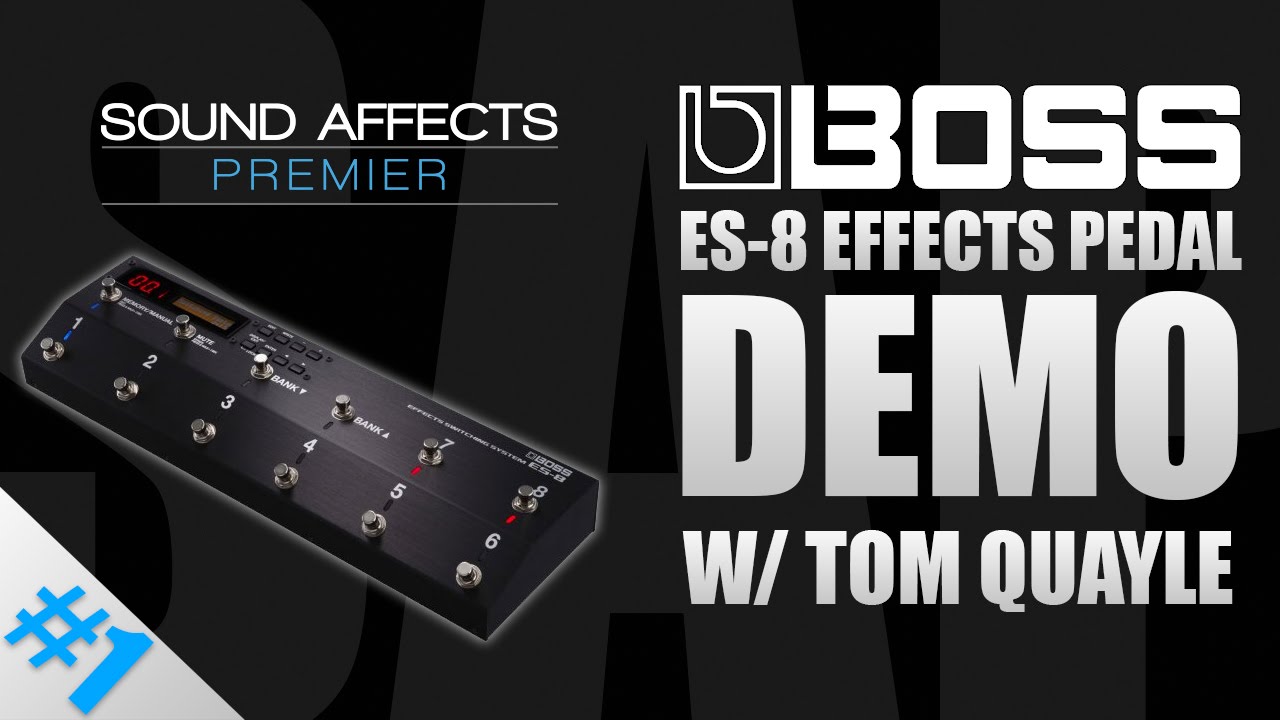 Boss ES-8 Effects Pedal Switching System GUIDE PT1 - YouTube