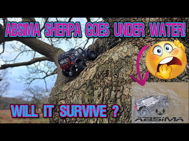 WE TAKE THE ABSIMA SHERPA CR3 ROCK CRAWLING AND SINK IT IN A