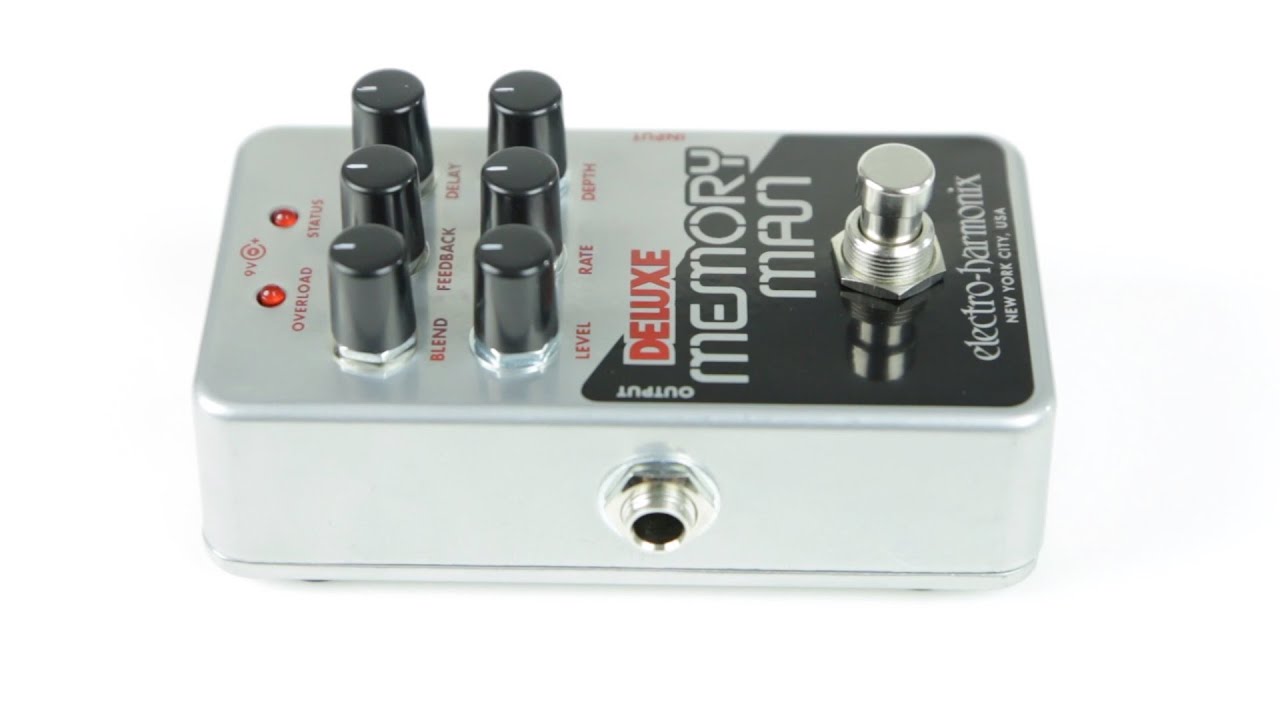 Electro Harmonix Nano Deluxe Memory Man - YouTube