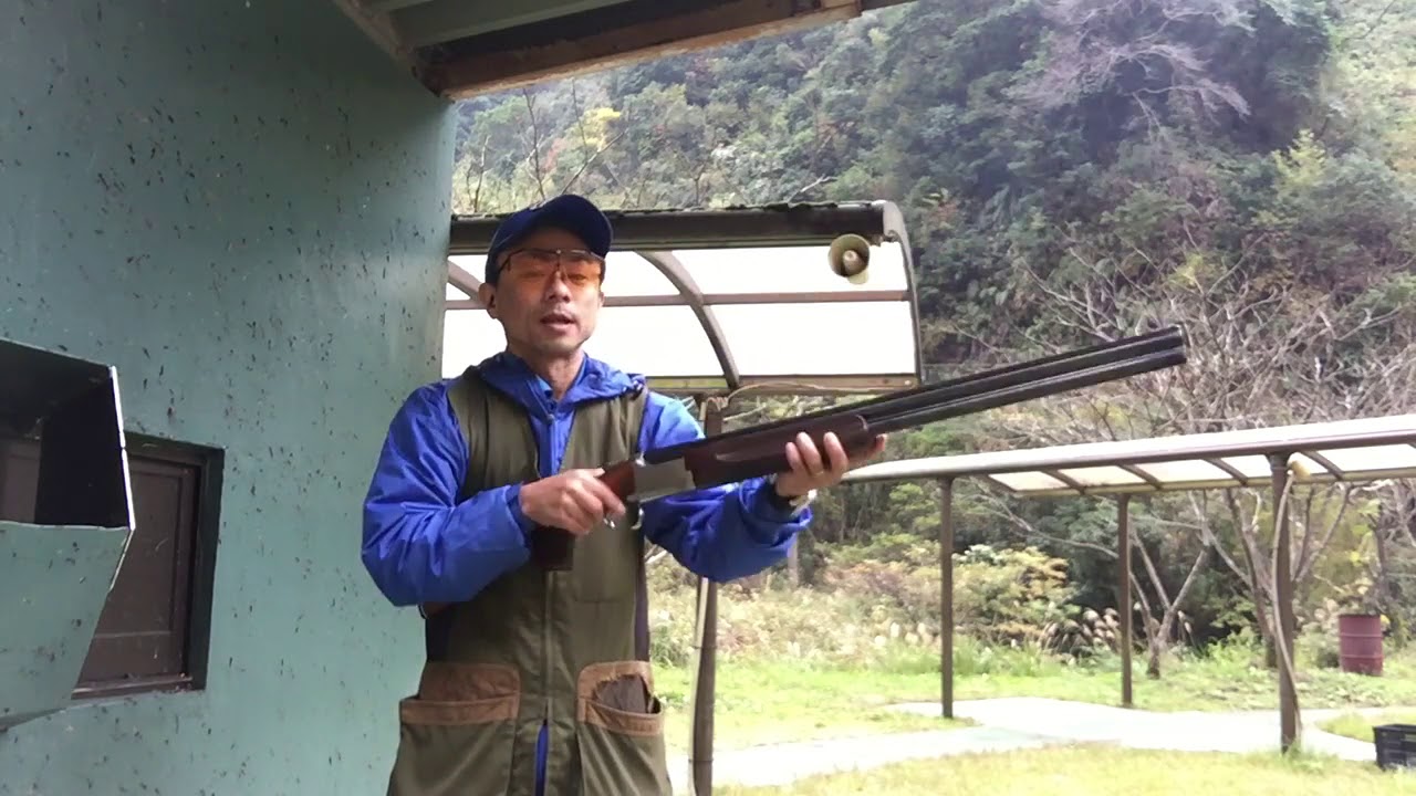 クレー射撃トレーニング銃（銃床クルミ材仕様）先台選べます クレー