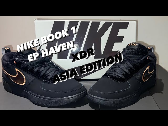 NIKE BOOK 1 EP HAVEN CHAPTER ONE XDR ASIA EDITION ON FOOT REVIEW