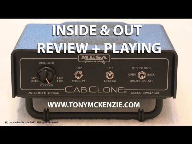 Mesa Boogie Cab Clone Cabinet Simulator | An Inside and Out Review