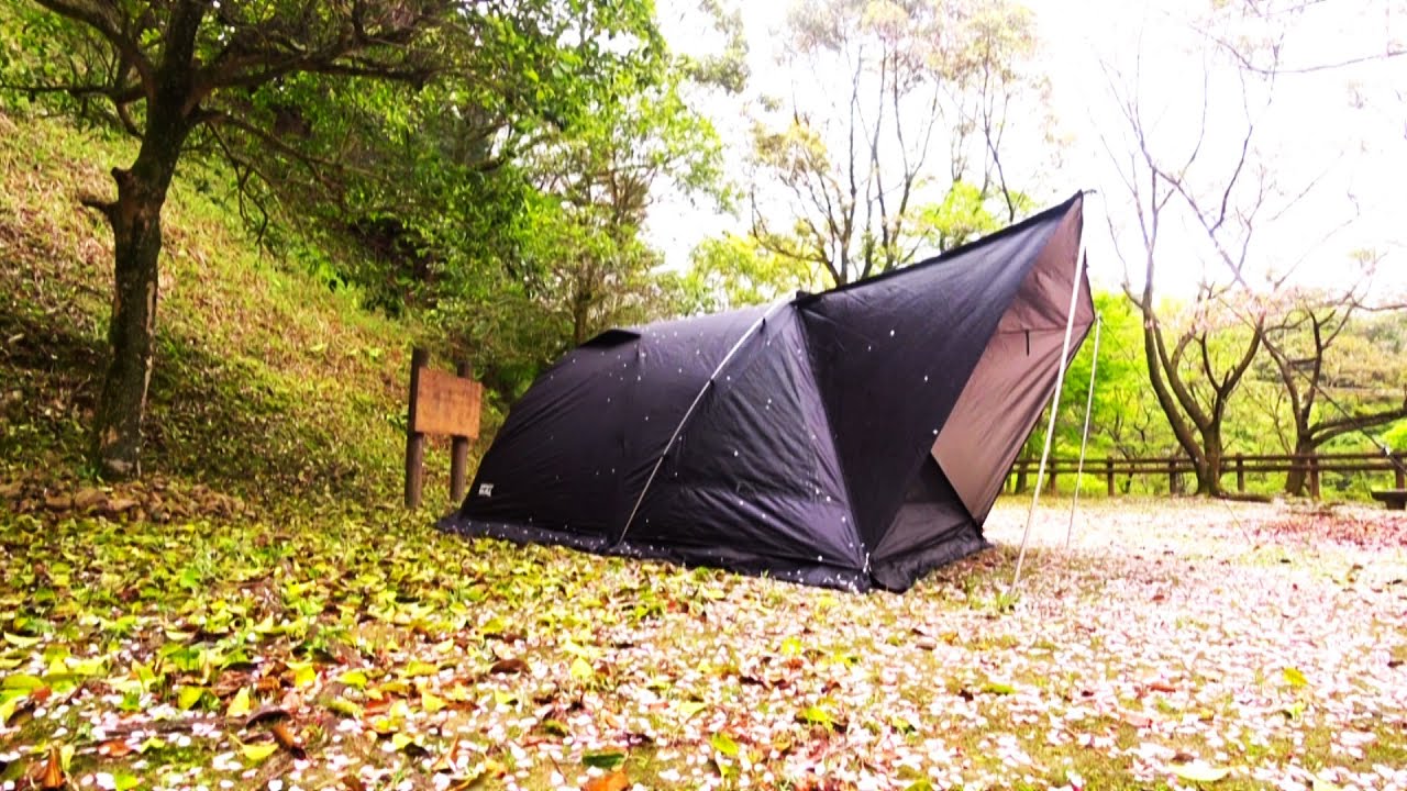 新品未使用】ユウカズロウテントVer1 ブラック グラウンドシート付初回