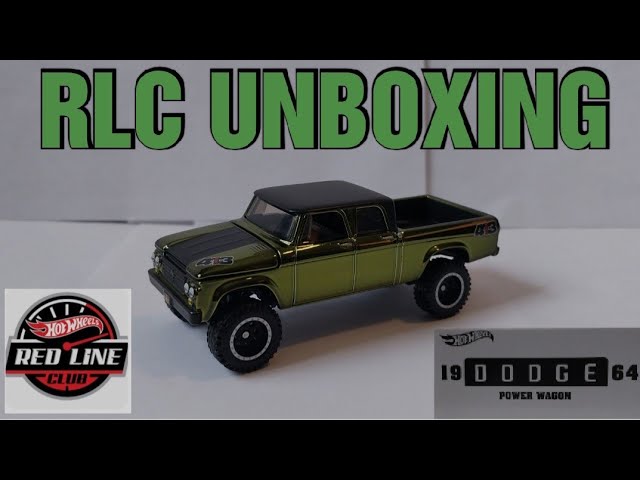 Unboxing RLC Hot Wheels 1964 Dodge Power Wagon - YouTube