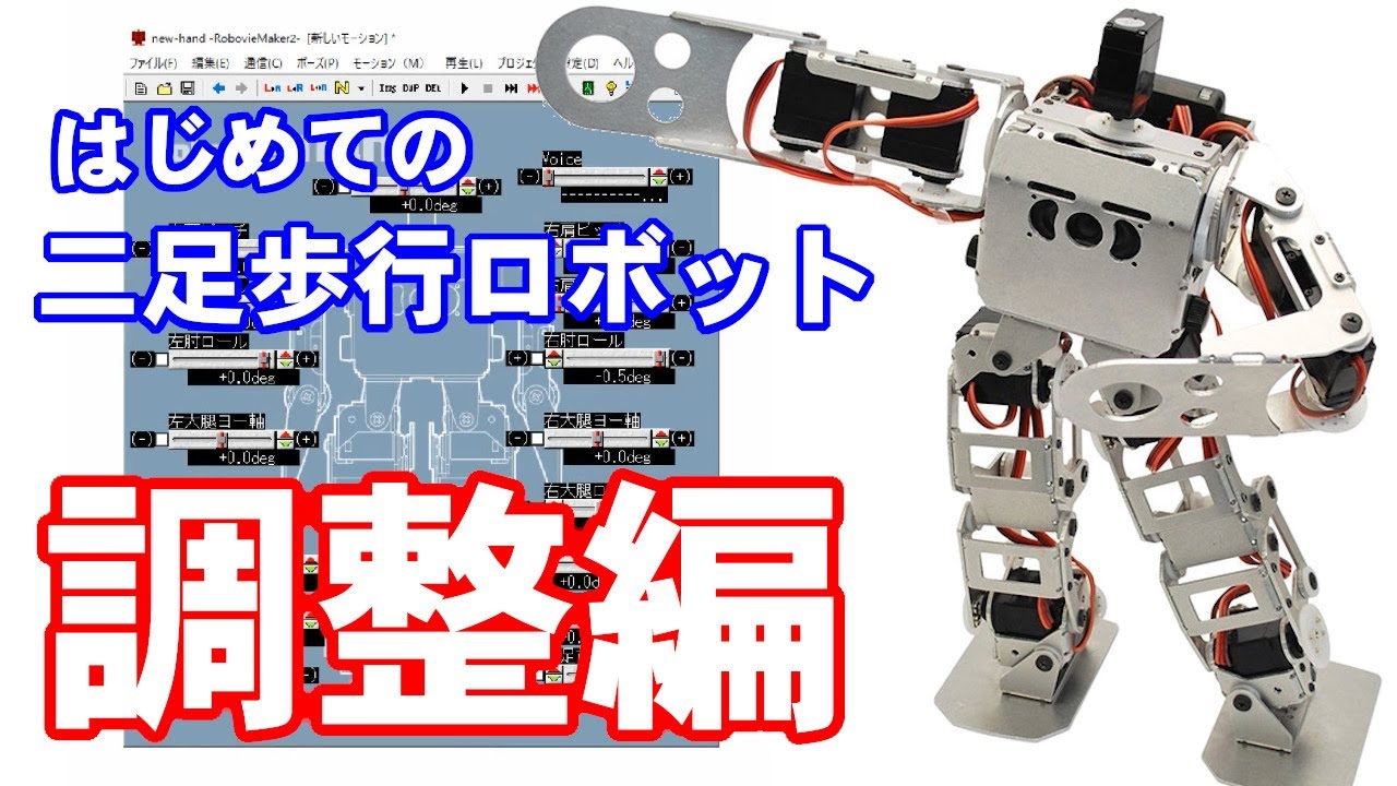 セット) Robovie-nano （組立キット版） 専用バッテリー＋
