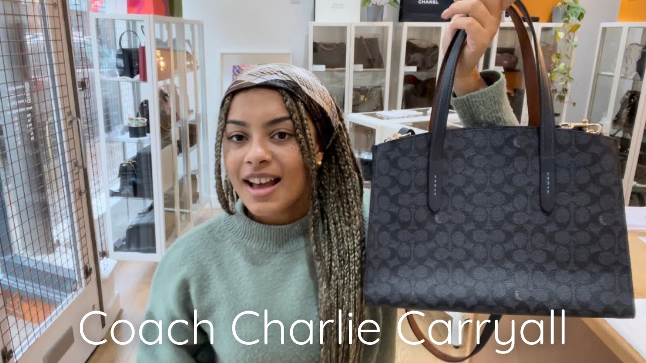 Coach Charlie Carryall Review - YouTube