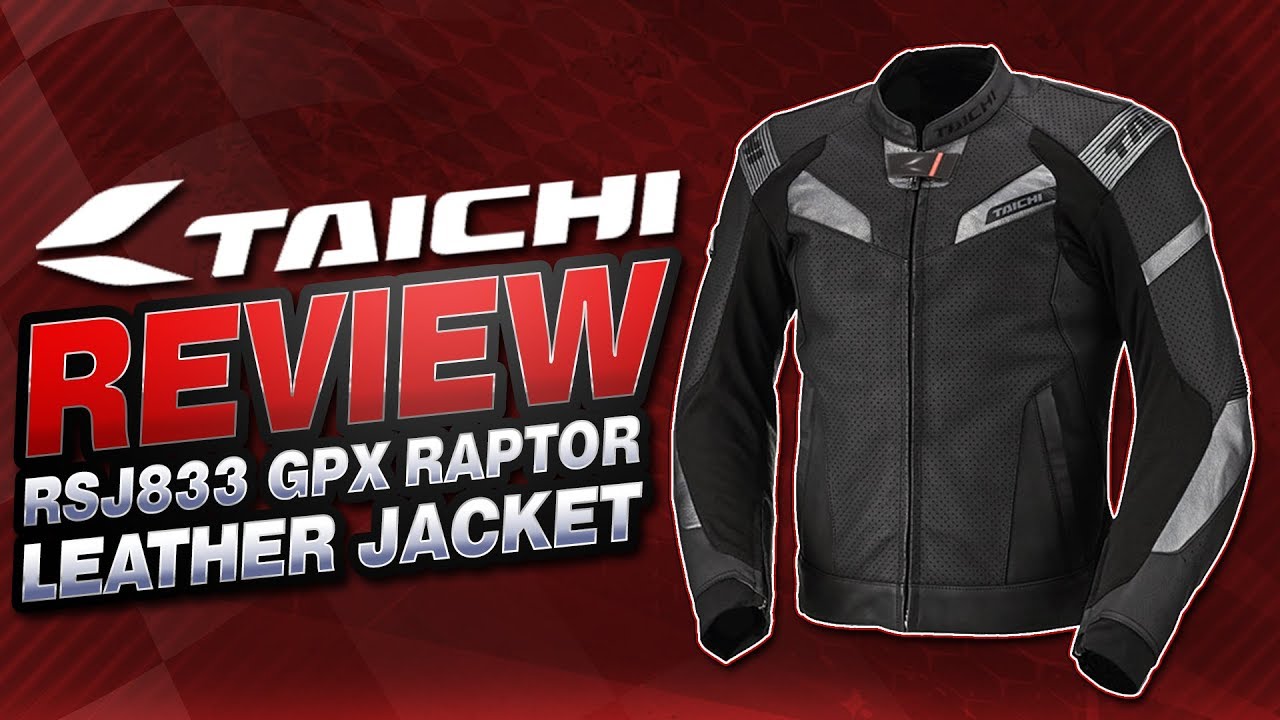 RS Taichi RSJ833 GPX Raptor Leather Jacket Review