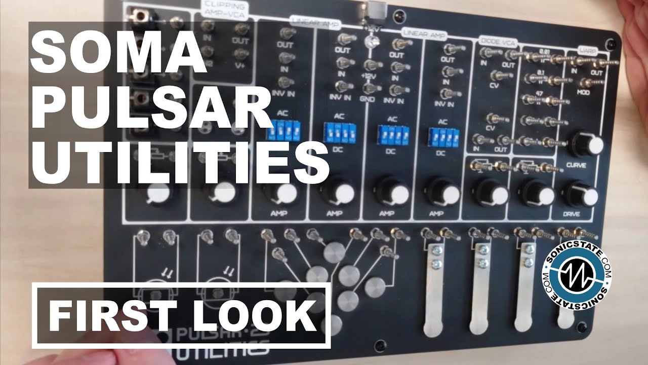 First Look - Soma Pulsar Utilities - Modular Add On - YouTube