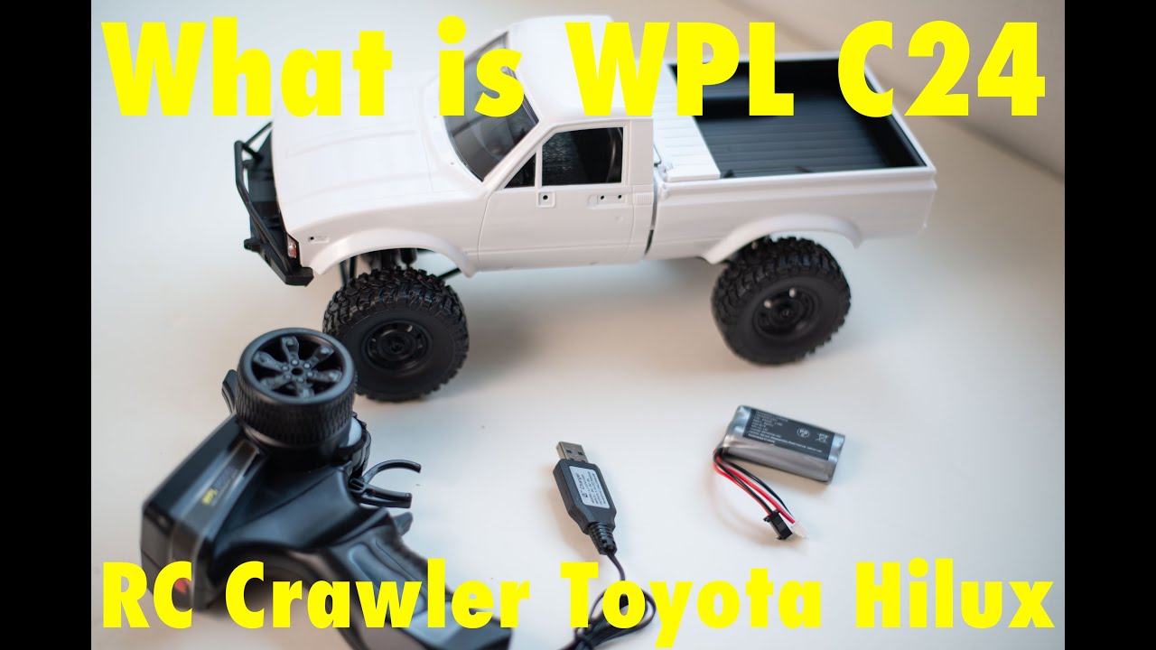 WPL C24開封レビュー！／トヨタハイラックス：入門用クローラー