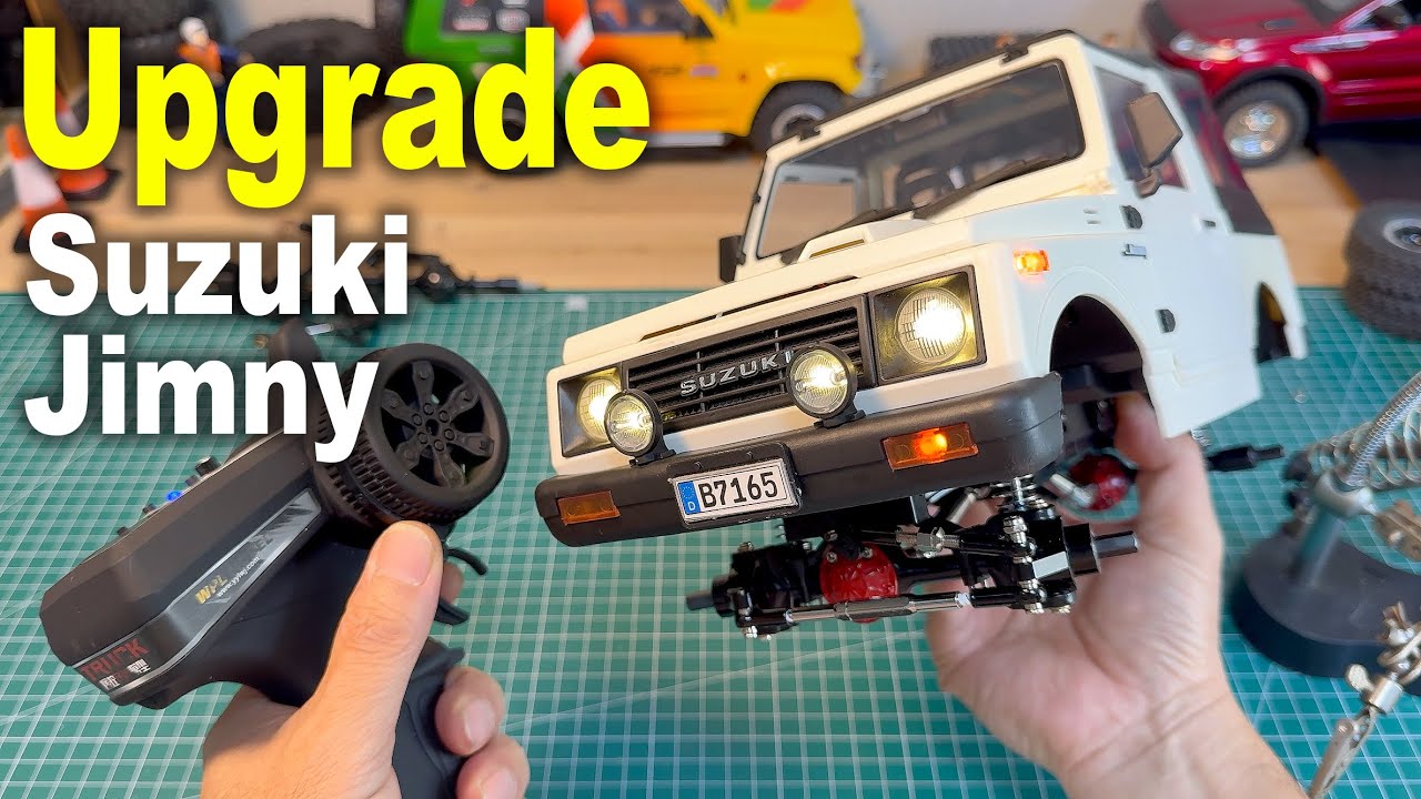 WPL C74-1 Suzuki Jimny(1/10 scale ) Upgrade | Off-road Driving