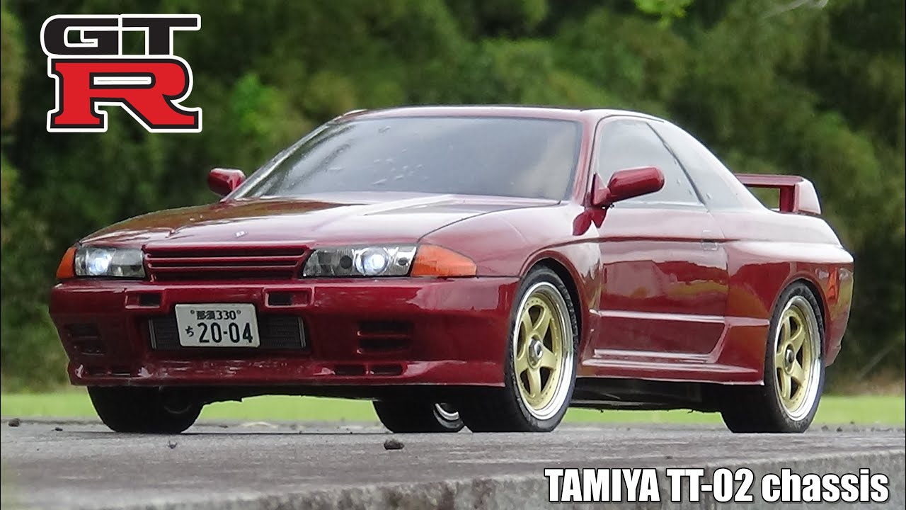 タミヤTT-02スカイラインGT-R(R32)が欲しくなるビデオ WANT TT-02