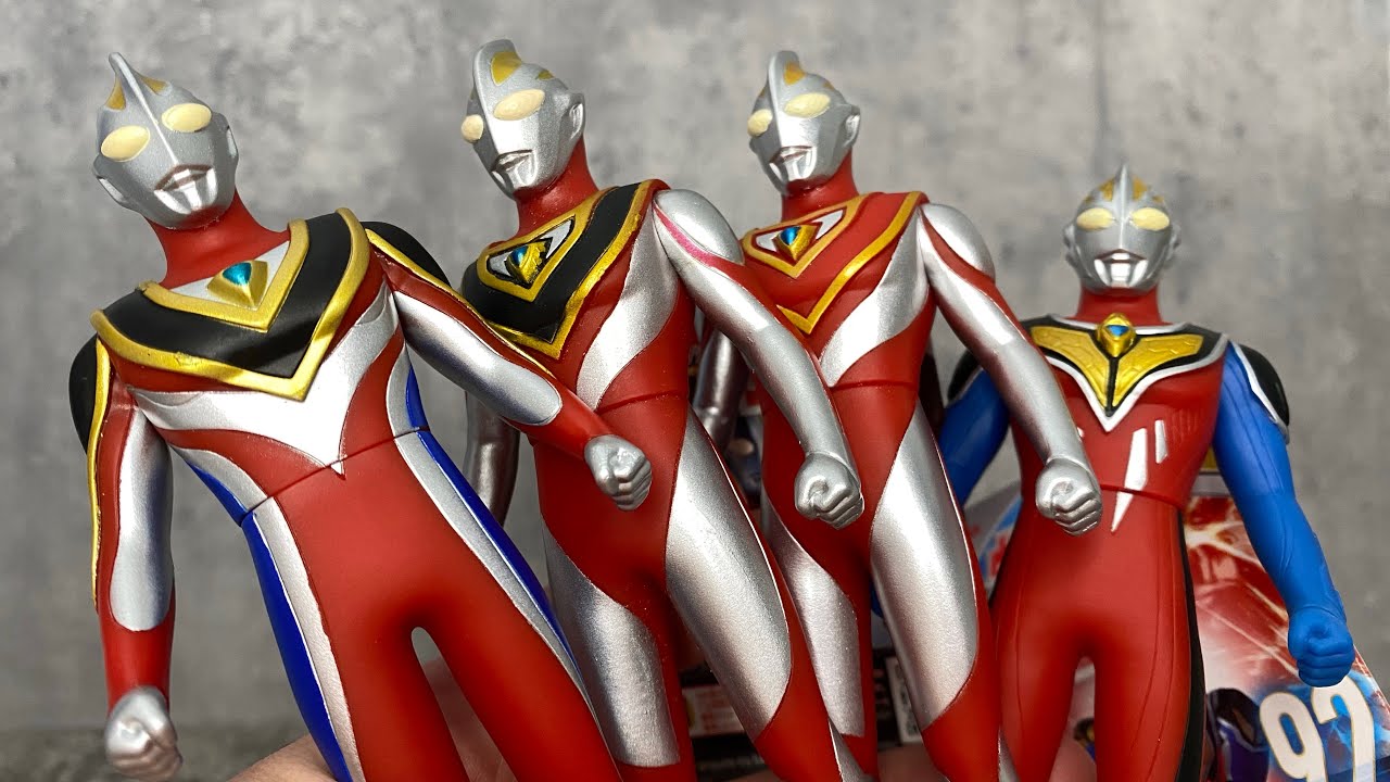 日本未発売!! ウルトラマンガイアSV(スプリームヴァージョン)のソフビ