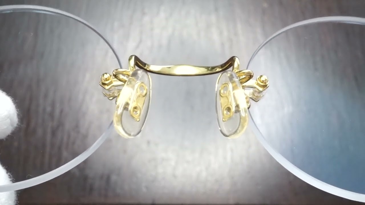 ハクサンメガネ 白山眼鏡店 ANAAKI ROUND M - YouTube