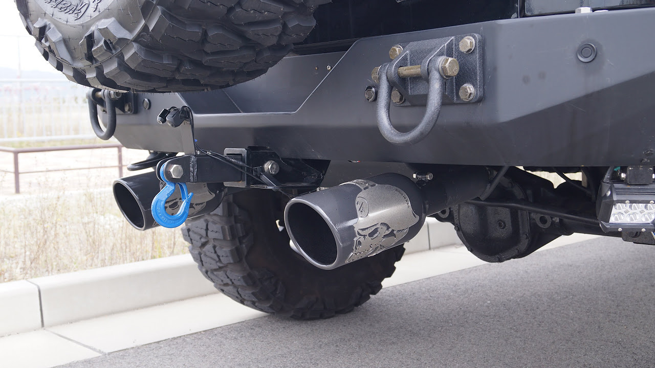Jeep Wrangler Gibson Metal Mulisha Exhaust ジープラングラー