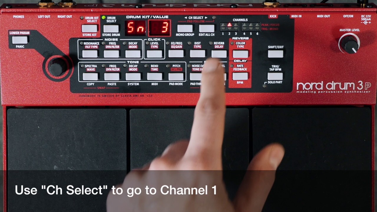 パーカッション・打楽器 nord drum 3P NORD Nord Drum 3P モデリング