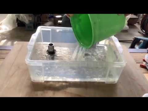 DIYリフジウムオーバーフロー水槽 - YouTube