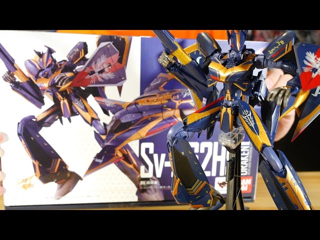 変形が難解すぎるww【無謀な初変形動画】マクロスΔ DX超合金 Sv-262Hs